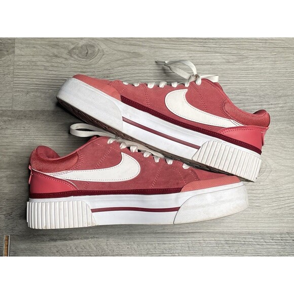 Nike Shoes - Nike Womens Court Legacy Lift Shoes Size 10 Casual Platform Sneakers FJ1986-600